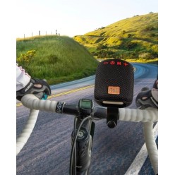 Głośnik Bluetooth z Radiem FM Uchwyt Rowerowy Klips na Plecak