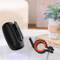 Głośnik Bluetooth z Radiem FM Uchwyt Rowerowy Klips na Plecak