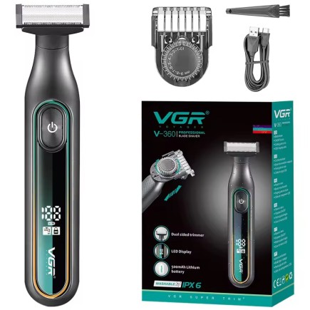 Maszynka OneBlade Do Golenia Twarzy i Ciała VGR V-360