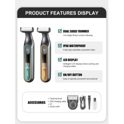 Maszynka OneBlade Do Golenia Twarzy i Ciała VGR V-360