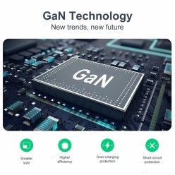 Zestaw Czarna Ładowarka do Telefonów Xiaomi 120W USB-C USB 3,25A z Przewodem