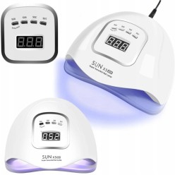 Lampa Do Paznokci Dual LED UV 80W Hybrydowe Żelowe SUN X5