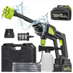 Myjka Ciśnieniowa Akumulatorowa Kompresor 6 Dysz 48V