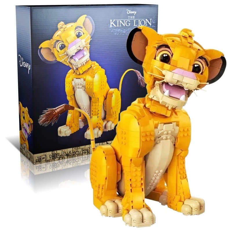 Król Lew Klocki Kolekcjonerskie 1445 Elementów