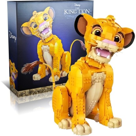 Król Lew Klocki Kolekcjonerskie 1445 Elementów