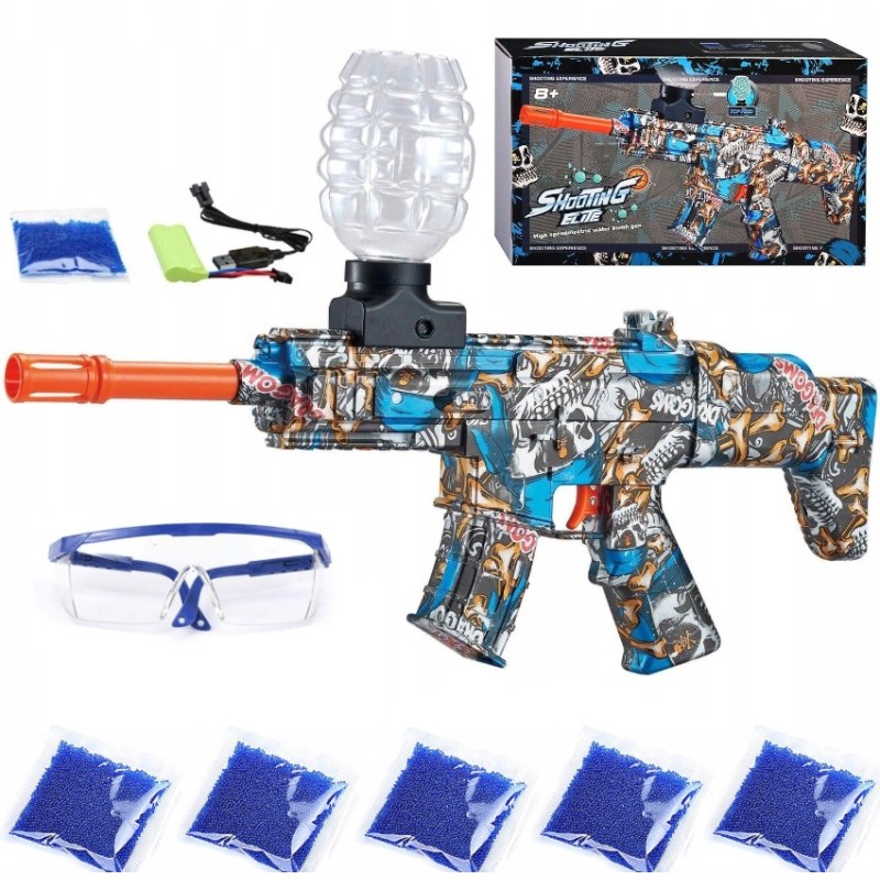 Karabin Pistolet Na Żelowe Kulki Zestaw 55 000 Kulek