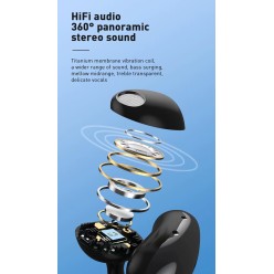 Bezprzewodowe Słuchawki Douszne Ear Clip Air Bluetooth