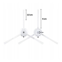 Zestaw Szczotki Filtry do Roborock Xiaomi E20 E25 E35 E4 E5 S50 S60 S65 S5 S6 MAXV