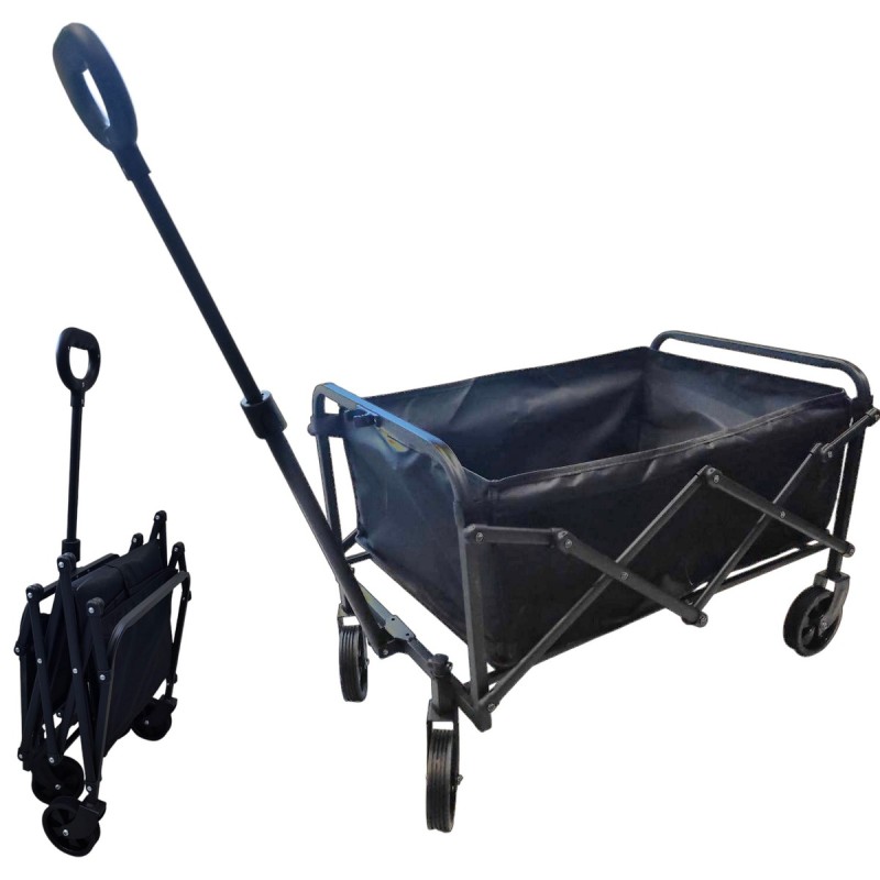 Wózek Piknikowy Plażowy Składany Transportowy do 80 kg