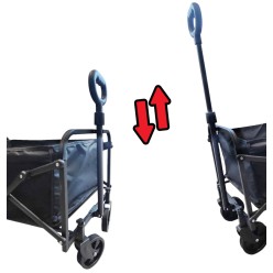 Wózek Piknikowy Plażowy Składany Transportowy do 80 kg