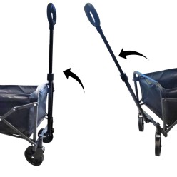 Wózek Piknikowy Plażowy Składany Transportowy do 80 kg