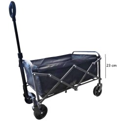 Wózek Piknikowy Plażowy Składany Transportowy do 80 kg