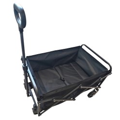 Wózek Piknikowy Plażowy Składany Transportowy do 80 kg