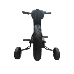 Dziecięcy Rower z Dopinanymi Kółkami BMX Meserra 14' Szary