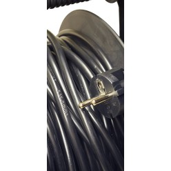 Przedłużacz Budowlany 50 Metrów 3x 2,5 Bębnowy 4 Gniazda 230V