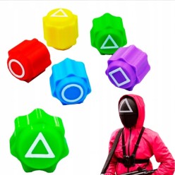 Kości Koreańskiej Gry GONGGI GONGI Gra Squid Game Zestaw DDAKJI GONG