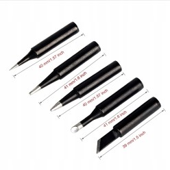 Zestaw Lutowniczy Lutownica Kolbowa 80W z LCD Odsysacz Groty Cyna