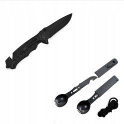 Zestaw XXL Wojskowy Survivalowy Plecak Przetrwania 92w1