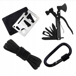 Zestaw XXL Wojskowy Survivalowy Plecak Przetrwania 92w1