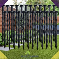 Obrzeże Trawnikowe Ogrodowe 60x50x20m Zestaw 30 Kołków 20 Metrów