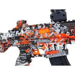 Pistolet Na Żelowe Kulki Świecący Dymiący Przy Wystrzale 40000 Kulek