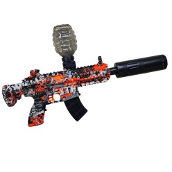 Pistolet Na Żelowe Kulki Świecący Dymiący Przy Wystrzale 40000 Kulek