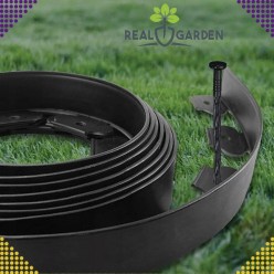 Obrzeże Trawnikowe Ogrodowe 50x50x10m Zestaw 30 Kołków 10 Metrów