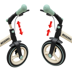 2w1 Rower Biegowy Odpinane Pedały Dodatkowa Kierownica Dla Rodzica 12'