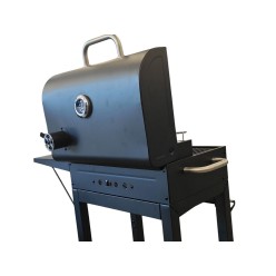 Ogrodowy Grill Duży Ruszt Zamykana Pokrywa z Termometrem