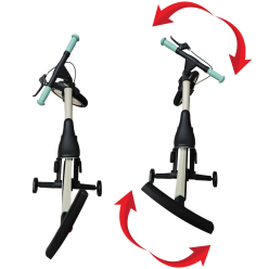 2w1 Rower Biegowy Odpinane Pedały Dodatkowa Kierownica Dla Rodzica 12'