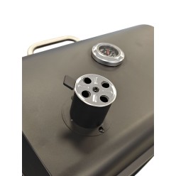 Ogrodowy Grill Duży Ruszt Zamykana Pokrywa z Termometrem