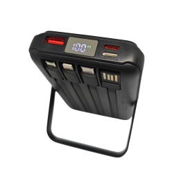 Powerbank 10000 mAh Indukcja USB-C Lightning MicroUSB PD Fast Charging