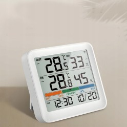 Stacja Pogody Dwa termometry Wewnątrz i Na Zewnątrz