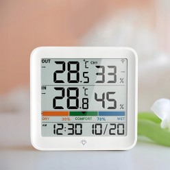 Stacja Pogody Dwa termometry Wewnątrz i Na Zewnątrz