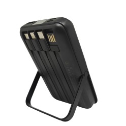 Powerbank 10000 mAh Indukcja USB-C Lightning MicroUSB PD Fast Charging