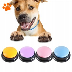 Dźwiękowe Przyciski Szkoleniowe Dla Psa Mówiące 4szt