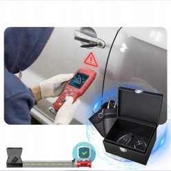 Pudełko Na Klucze Samochodowe Keyless Zestaw z 2xEtui