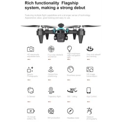 Dron K12 Pro Max Konsola z Ekranem LCD Aktywne Kamery