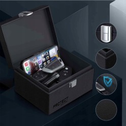 Pudełko Na Klucze Samochodowe Keyless Zestaw z 2xEtui