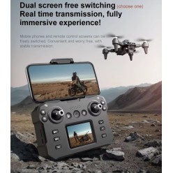 Dron K12 Pro Max Konsola z Ekranem LCD Aktywne Kamery