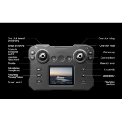 Dron K12 Pro Max Konsola z Ekranem LCD Aktywne Kamery
