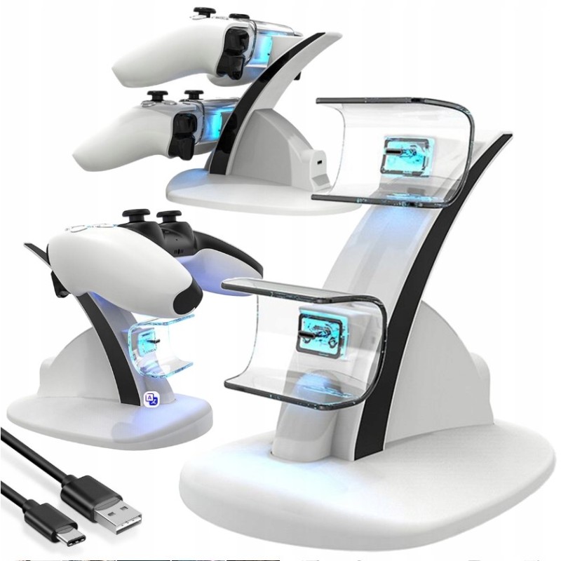 Stacja Dokująca Ładująca Do PS5 PlayStation 5 DualSense