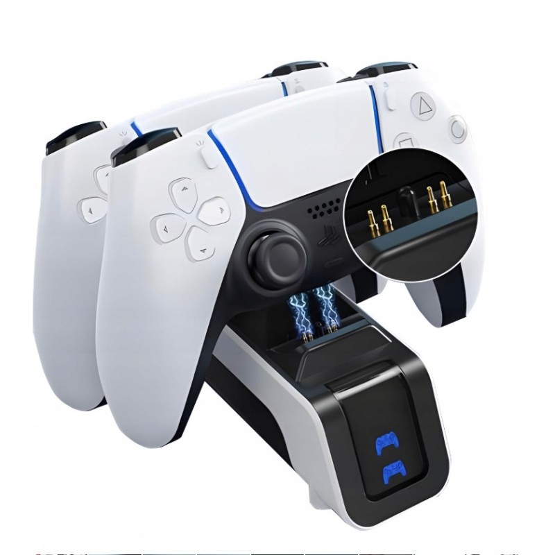 Stacja Dokująca Ładująca Do Padów Kontrolerów PS5 PlayStation 5 DualSense