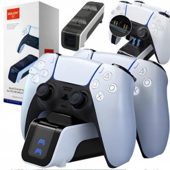 Stacja Dokująca Ładująca Do Padów Kontrolerów PS5 PlayStation 5 DualSense