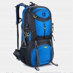 Plecak Górski Turystyczny Trekkingowy 60L Zestaw z Latarką