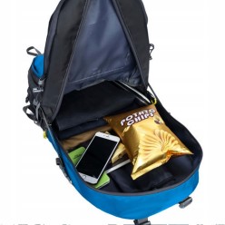 Plecak Górski Turystyczny Trekkingowy 60L Zestaw z Latarką