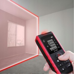 Dalmierz Laserowy 50 Metrów Duży wyświetlacz