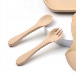 Naczynia Silikonowe Dla Niemowląt Komplet 9 Elementów