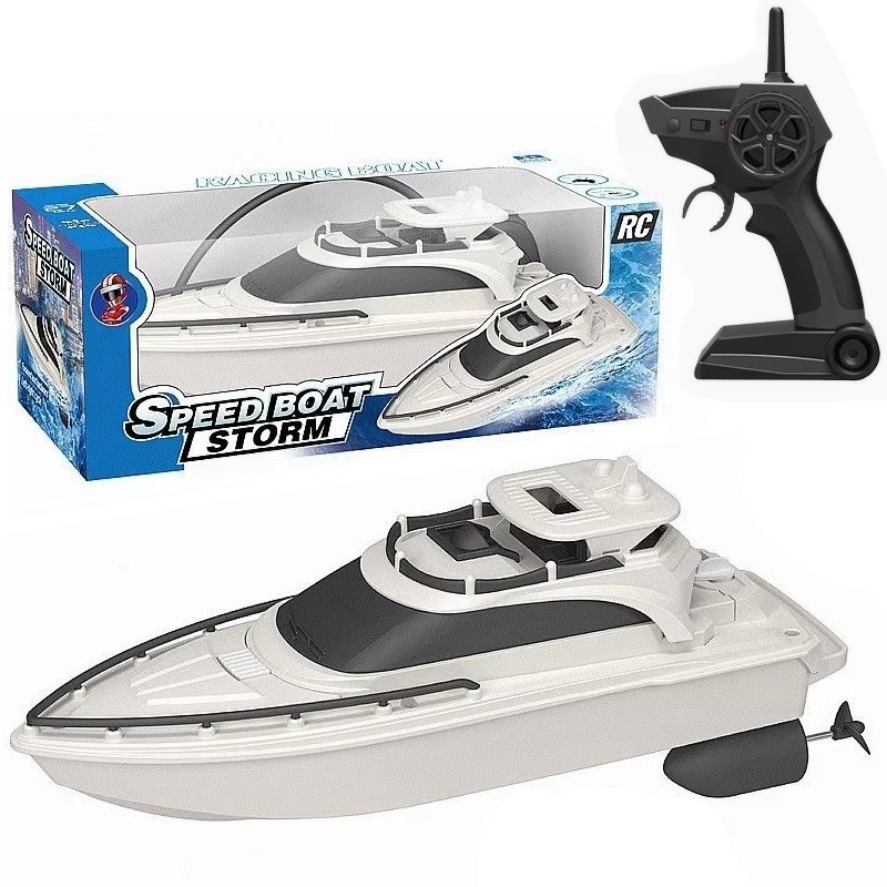 Łódź Motorowa RC Dwu Silnikowa Zdalnie Sterowana 29CM