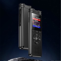 Dyktafon Profesjonalny Aktywacja Głosem Jakość 1536Kbps 32GB